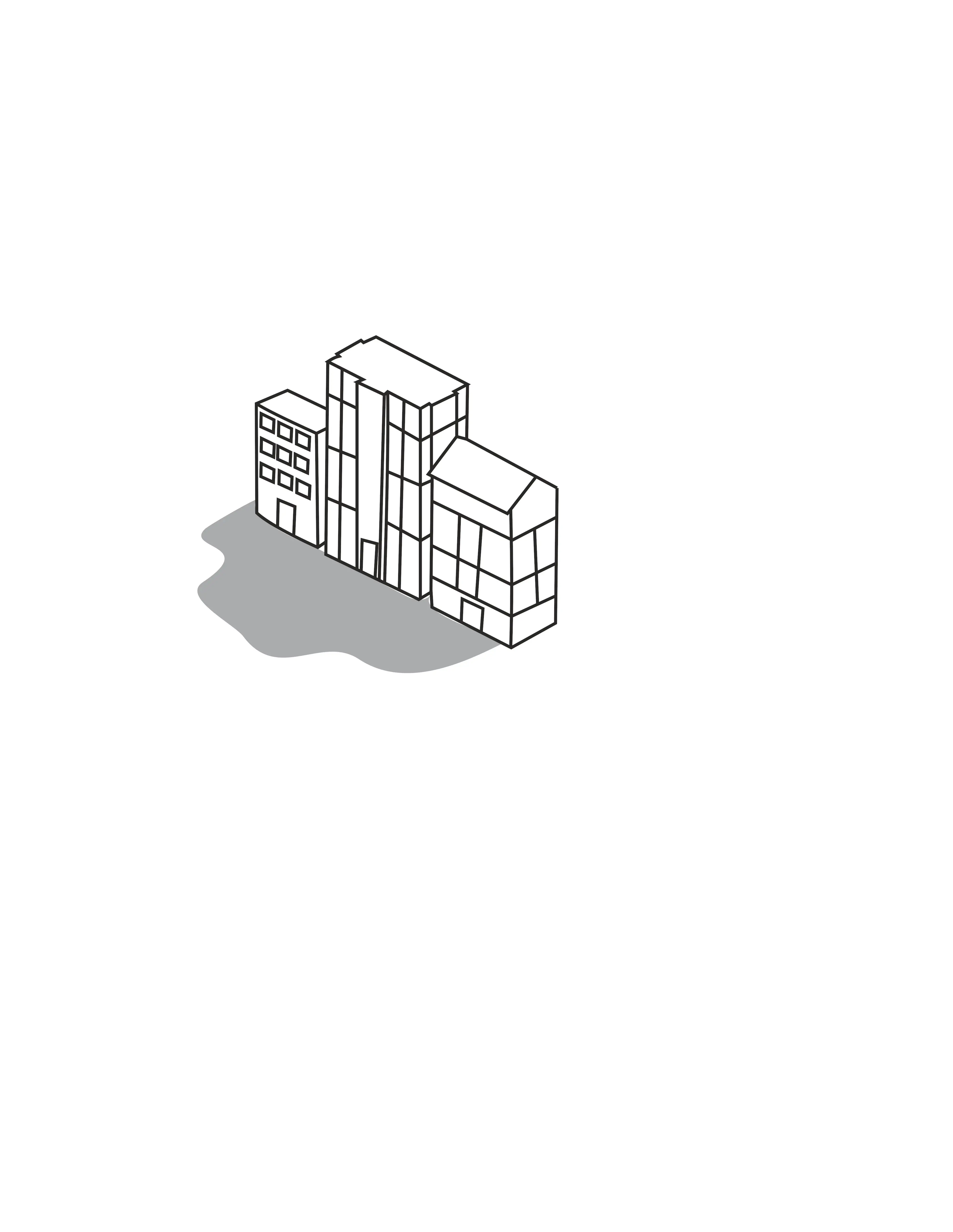 Architectural sketch background